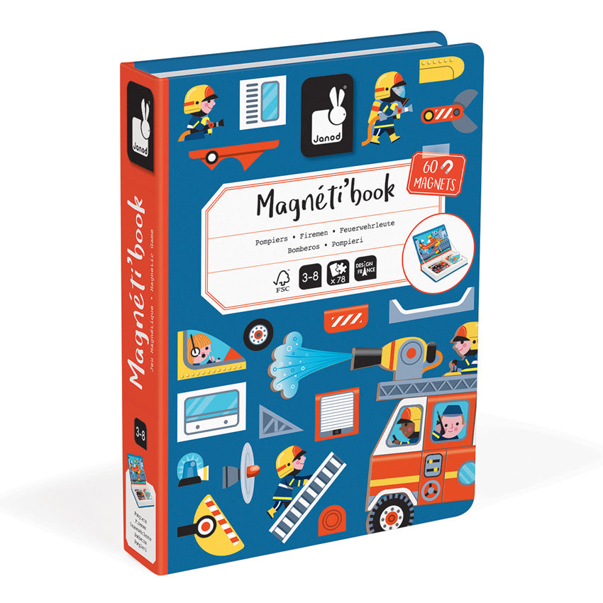 Magneti'book - Firefighters - Toot Toot Toys