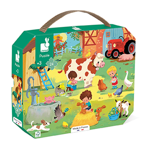 Janod - Farm Suitcase Puzzle