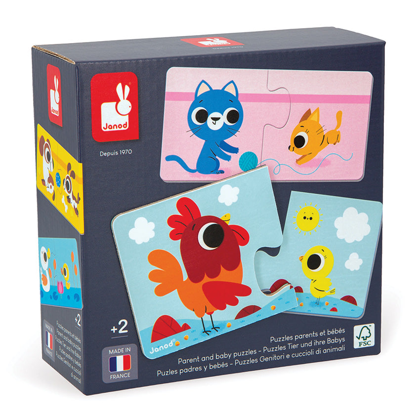 Parent & Baby Animals Puzzle