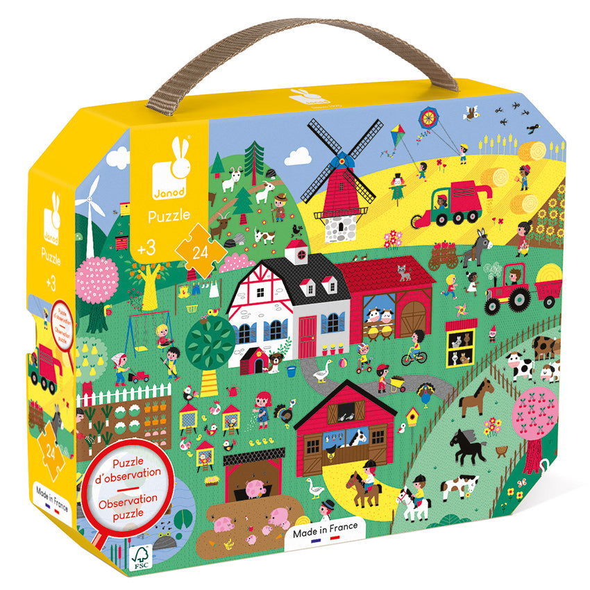 Observation Puzzle Farm