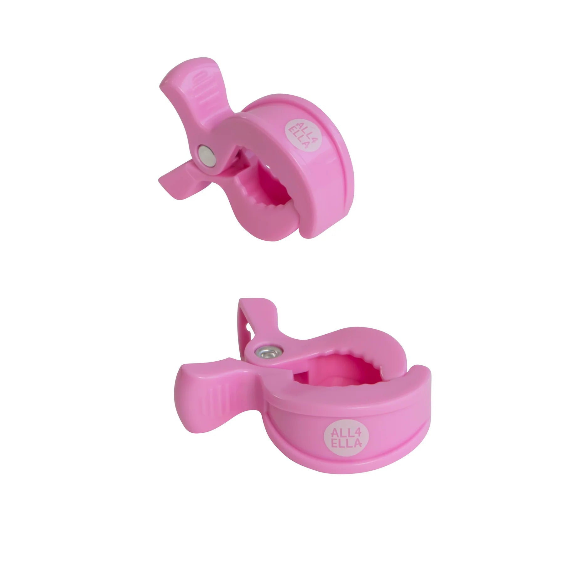 2 Pack Pram Pegs - Pastel Pink