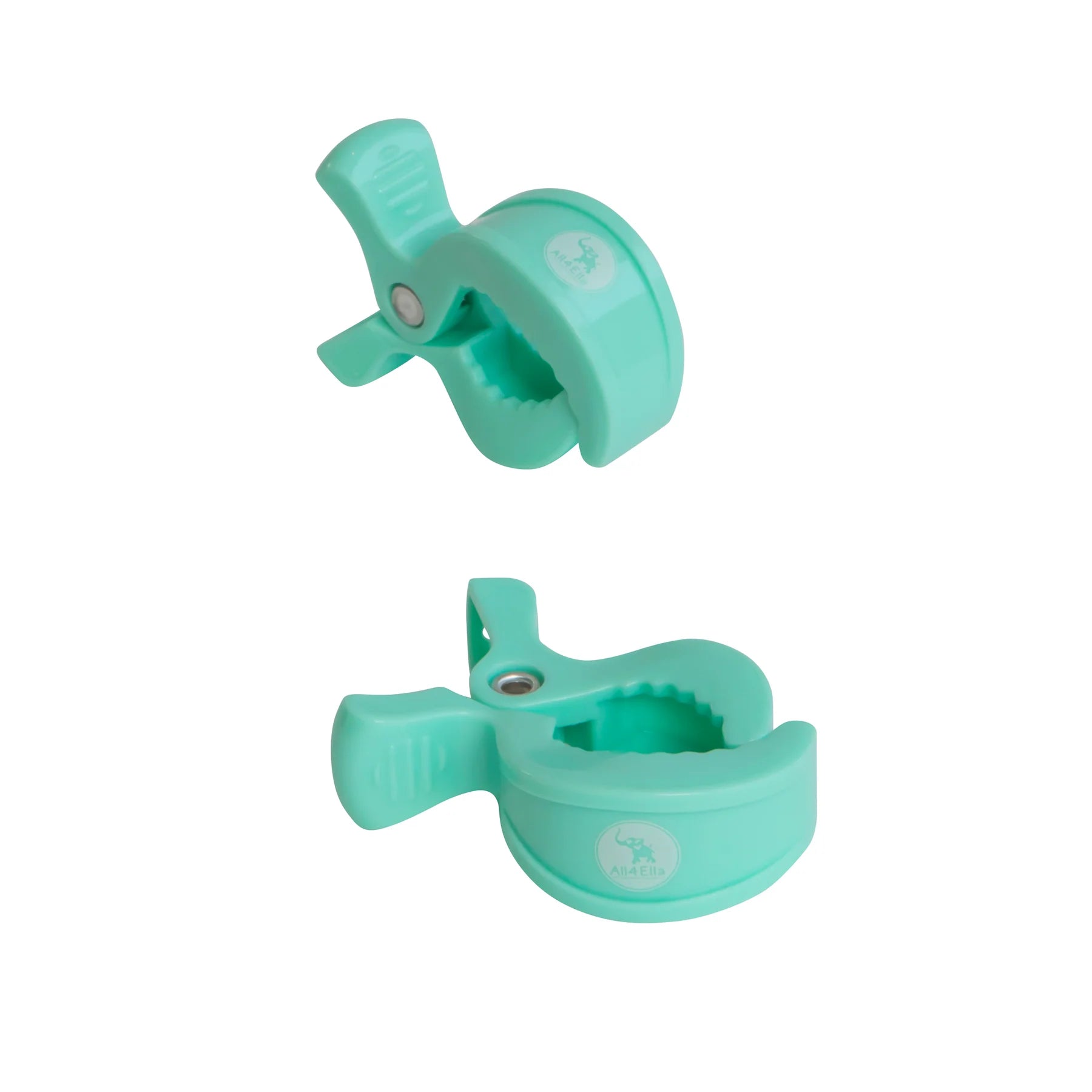 2 Pack Pram Pegs - Pastel Mint