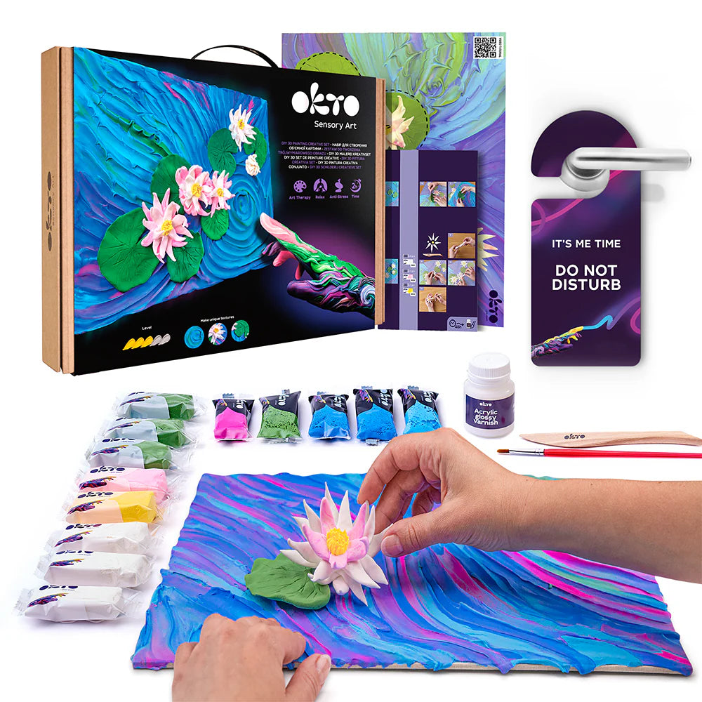 Sensory Art 3D Creative Set - Water Lilies