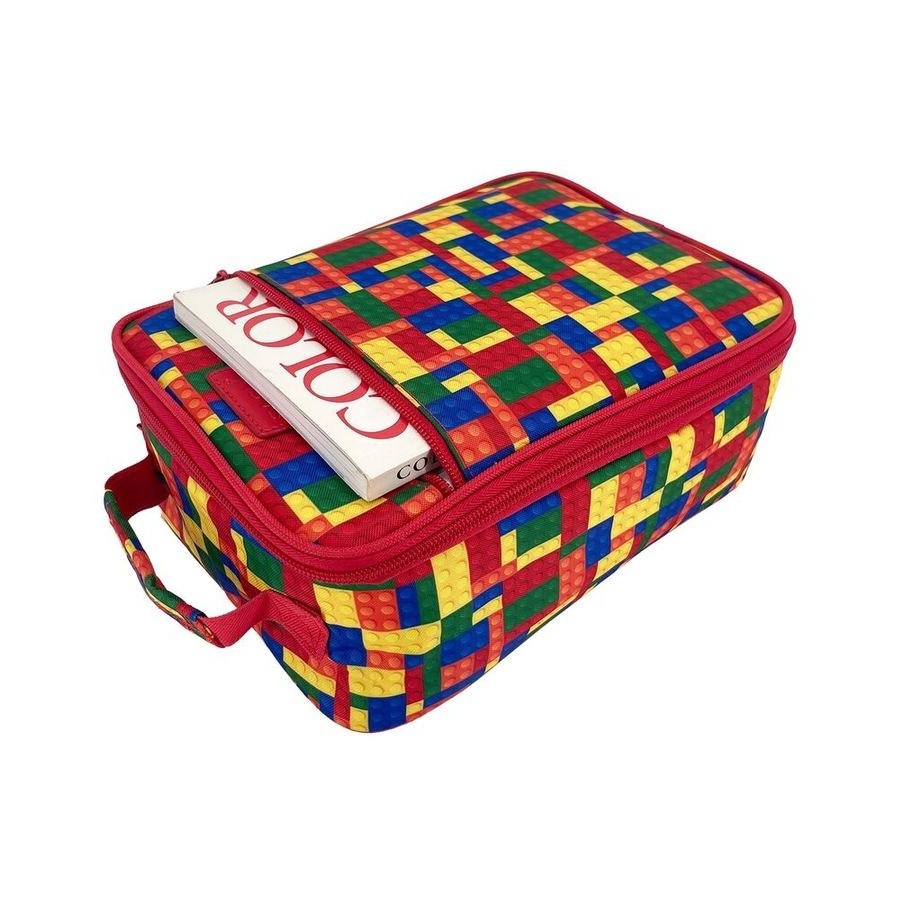 Insulated Junior Lunch Bag ‘Style 225’ - Bricks