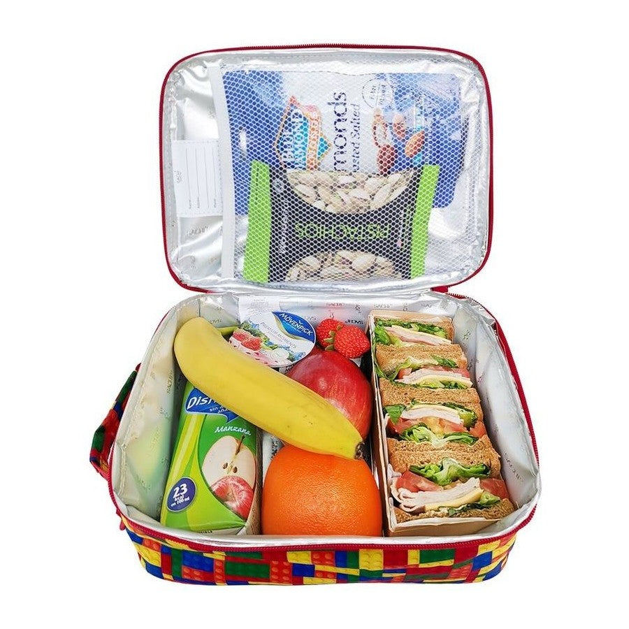 Insulated Junior Lunch Bag ‘Style 225’ - Bricks