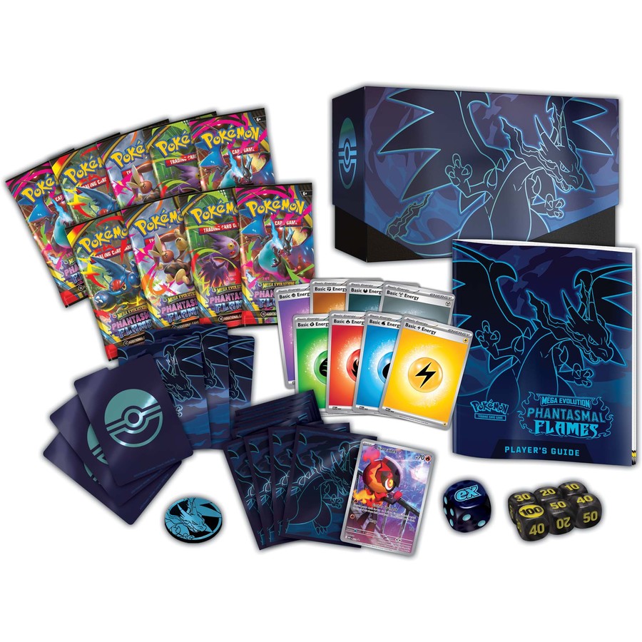 Pokémon TCG: Mega Evolution 2 - Phantasmal Flames Elite Trainer Box (*1 per customer)