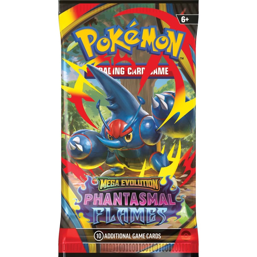 Pokémon TCG: Mega Evolution 2 - Phantasmal Flames Booster Pack (*Max 5 packs per customer)
