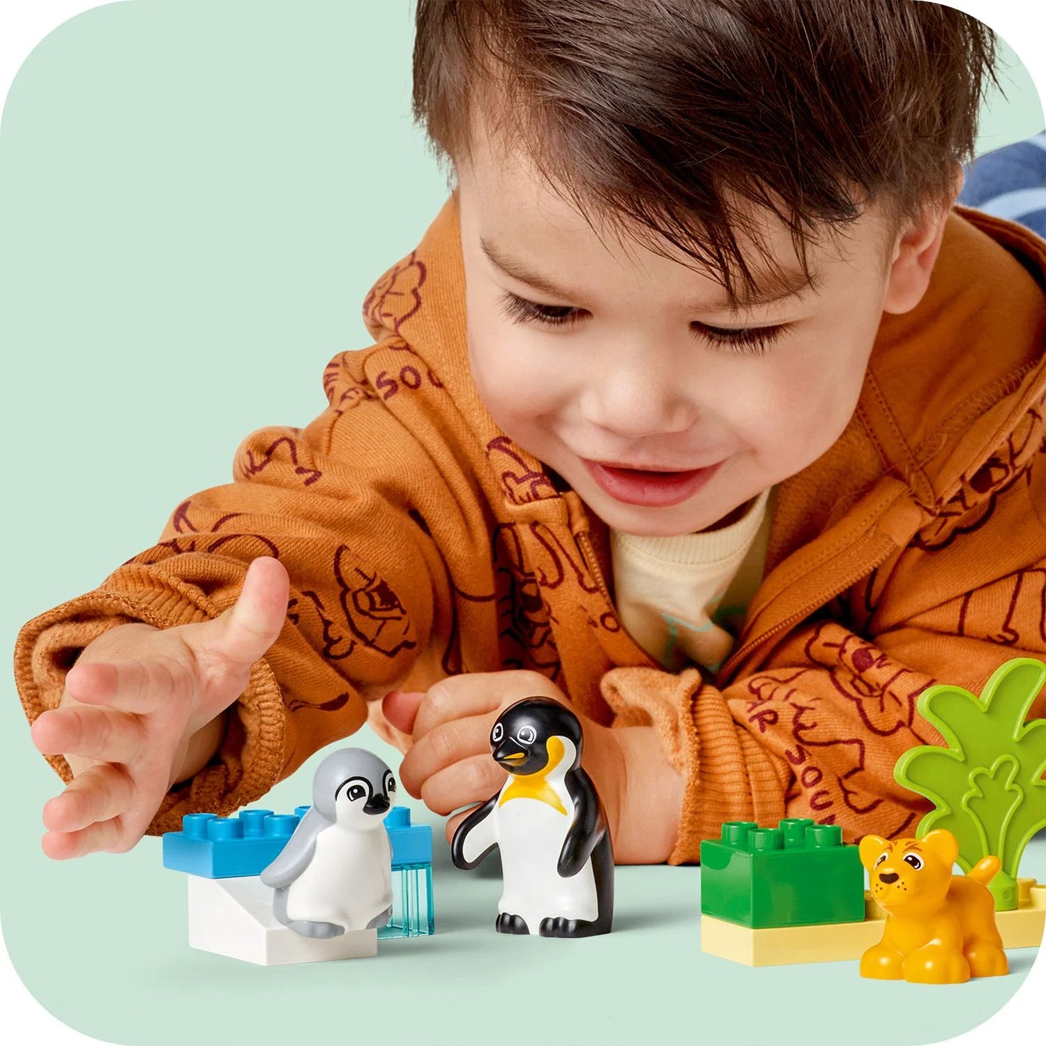 DUPLO® - Wild Animal Families: Penguins and Lions (10442)
