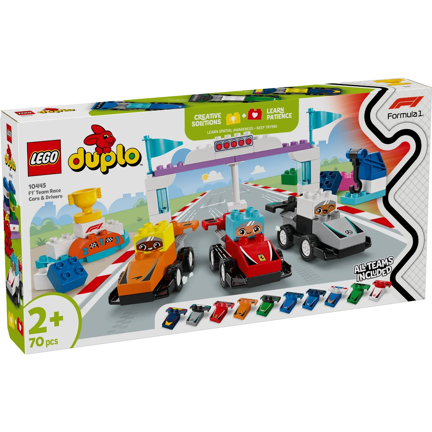 DUPLO® - F1® Team Race Cars & Drivers (10445)