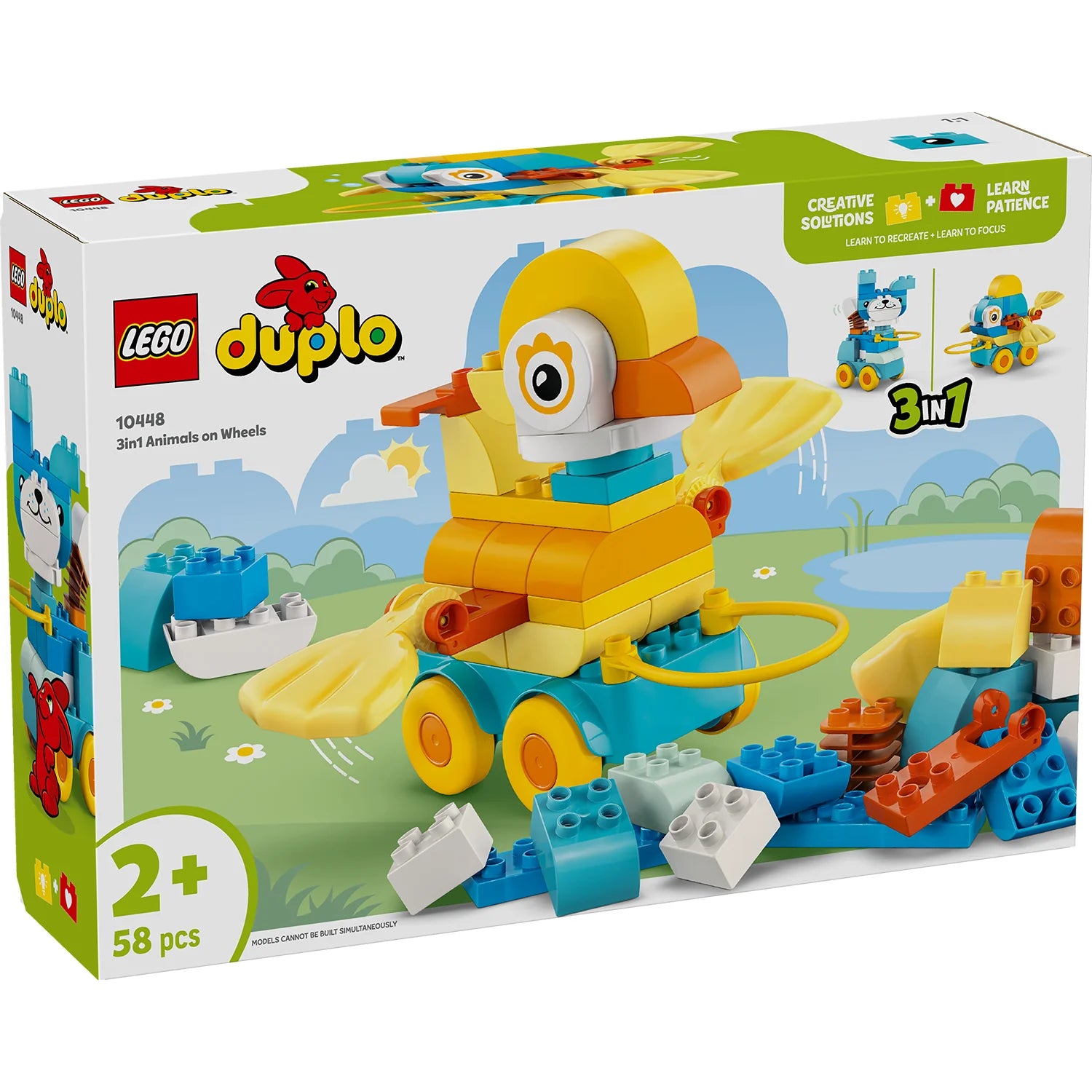 DUPLO® - 3-in-1 Animals on Wheels (10448)