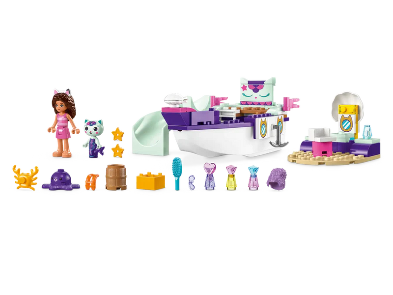 LEGO® Gabby's Dollhouse - Gabby & MerCat's Ship & Spa (10786)