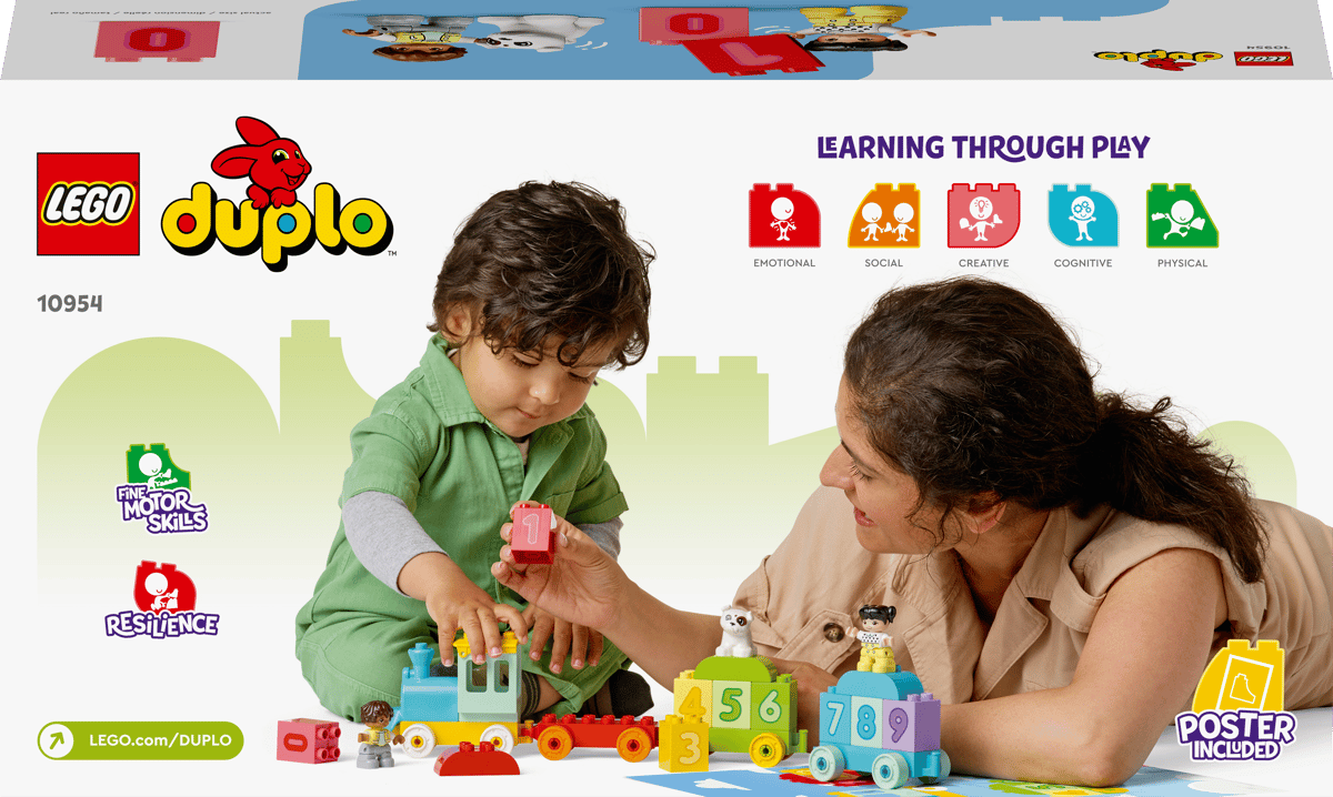 DUPLO® - Number Train - Learn to Count (10954) - Toot Toot Toys