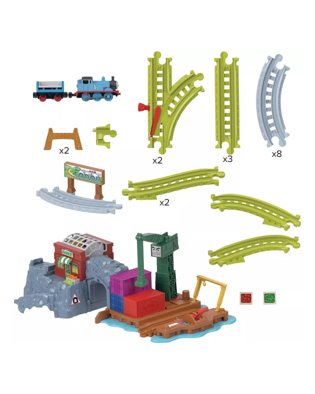 Cranky's Dockside Delivery Train Set
