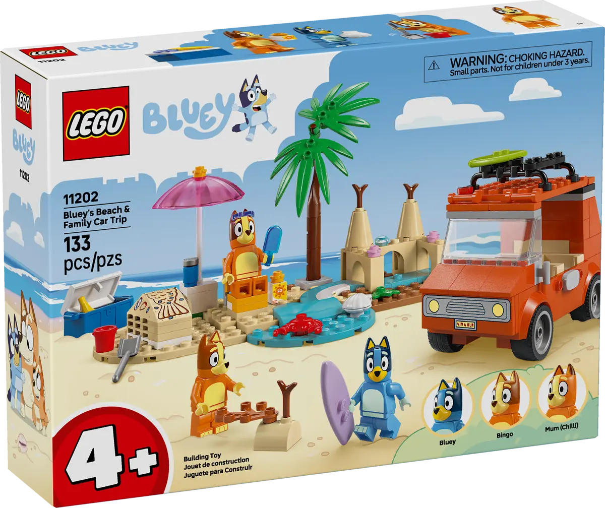 Bluey - Bluey's Beach & Family Car Trip (11202)
