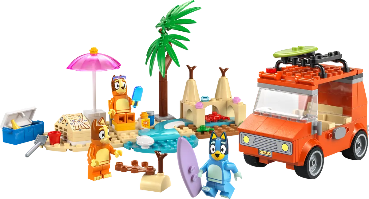 Bluey - Bluey's Beach & Family Car Trip (11202)