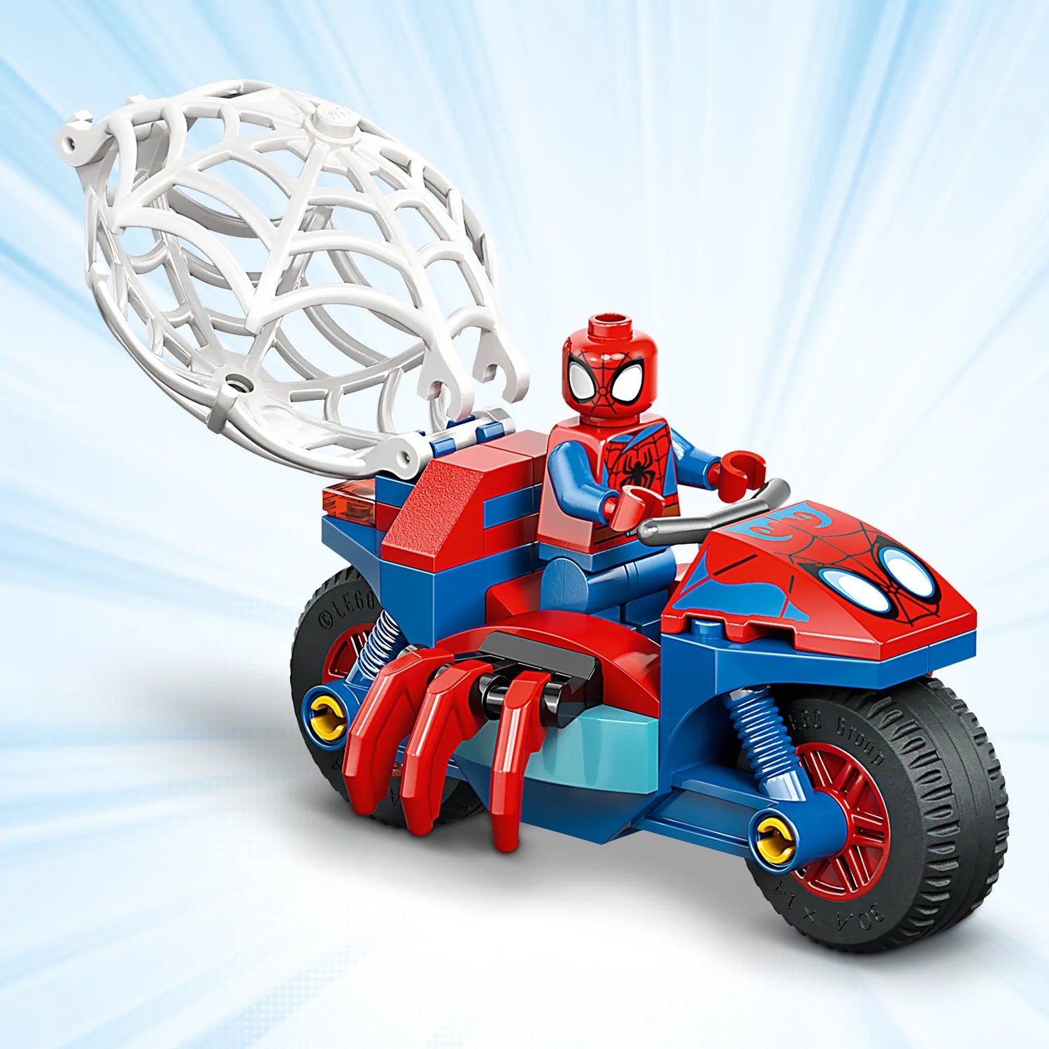 Marvel - Spidey on his Motorcycle vs. Rhino (11206)