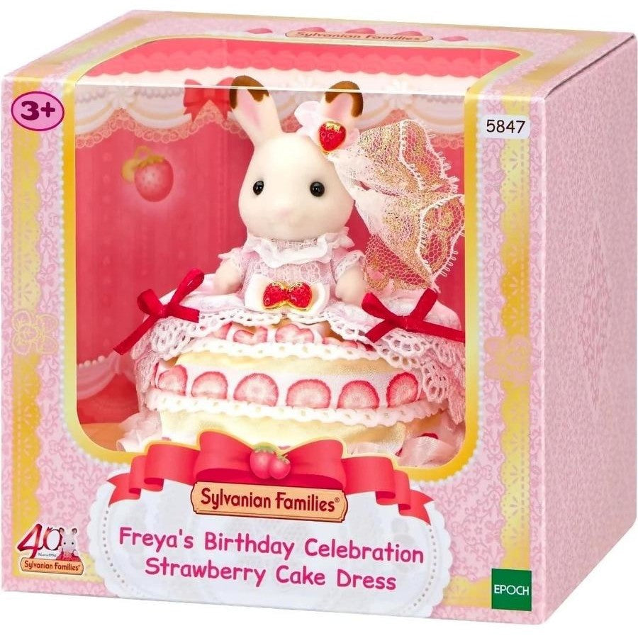Freya's Birthday Celebration Strawberry Cake Dress