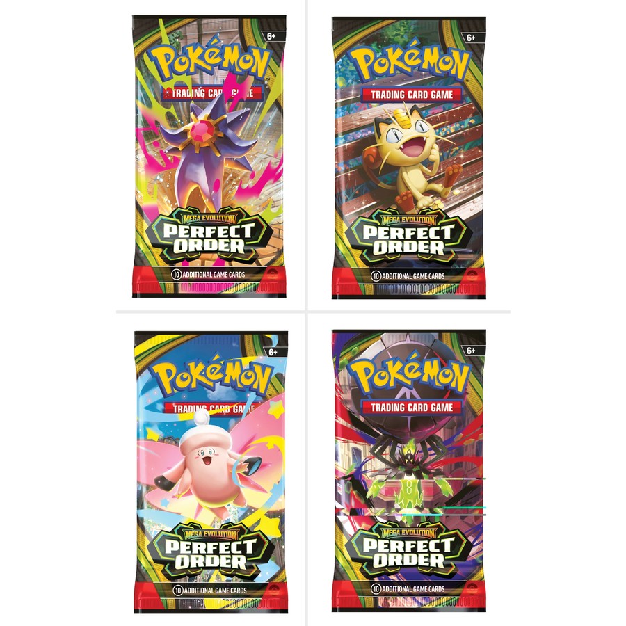Pokémon TCG: Mega Evolution 3 - Perfect Order Booster Pack (*Max 5 packs per customer)