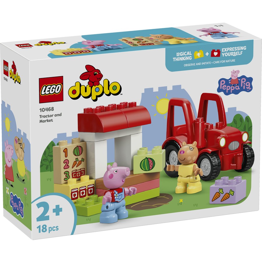 DUPLO® - Peppa Pig Tractor and Market (10468)