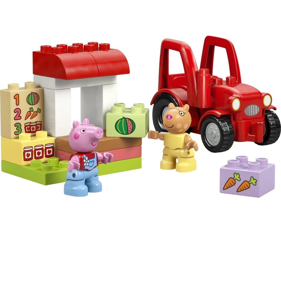 DUPLO® - Peppa Pig Tractor and Market (10468)