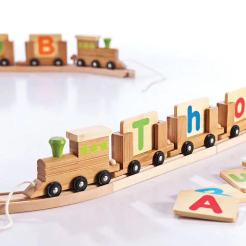 Bamboo Name Train - End Carriage - Toot Toot Toys