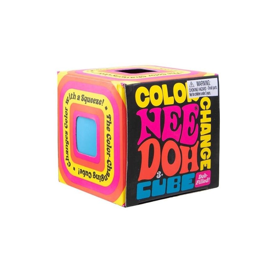 NeeDoh Colour Change - Cube (Due to high demand, limits of 2 NeeDoh items total across all styles and sizes applies)