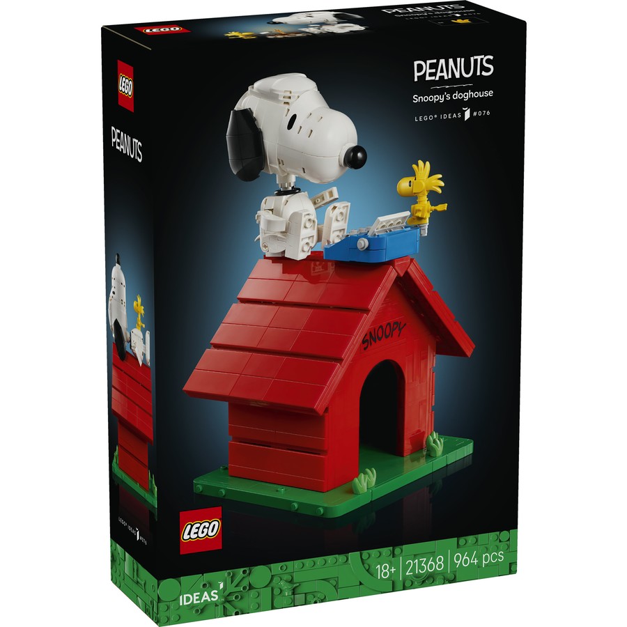 Ideas - Peanuts: Snoopy's Doghouse (21368)