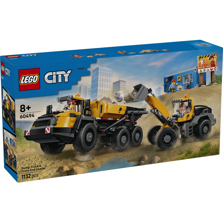 City - Dump Truck & Front End Loader (60494)