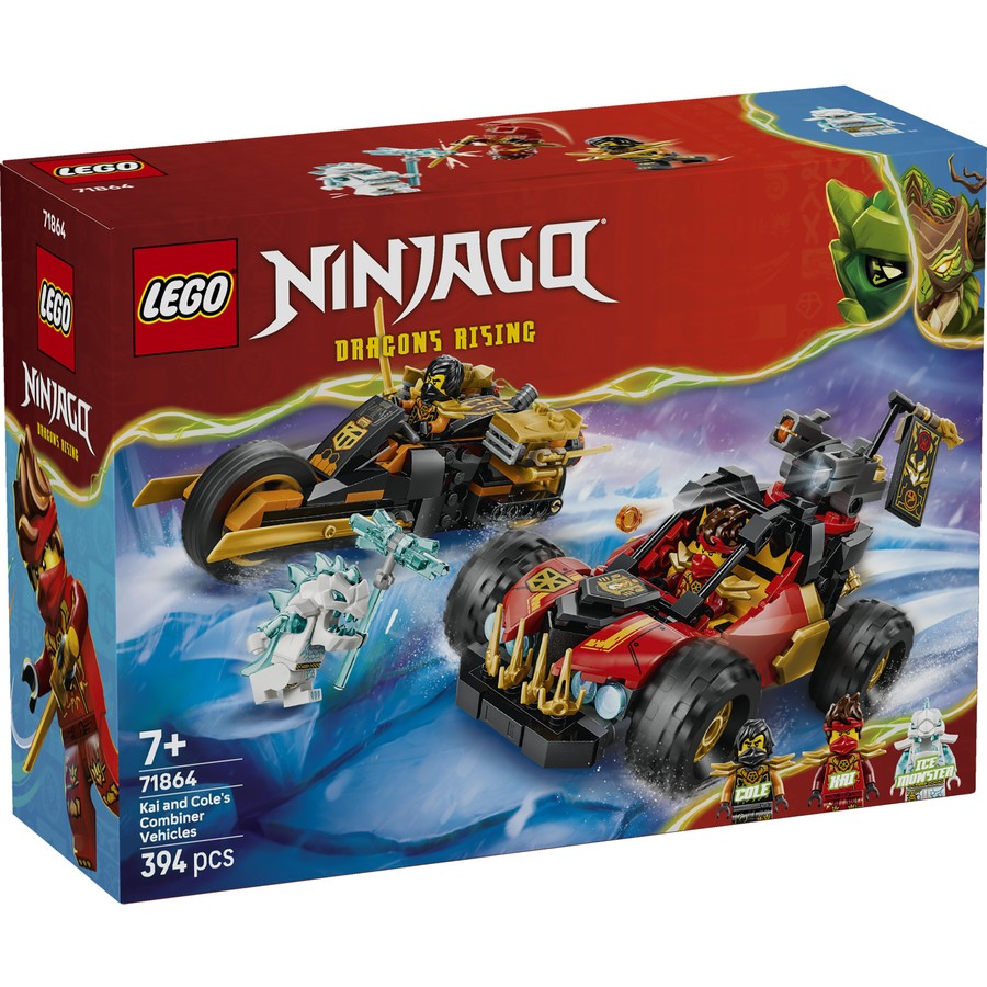 NINJAGO® - Kai and Cole's Combiner Vehicles (71864)