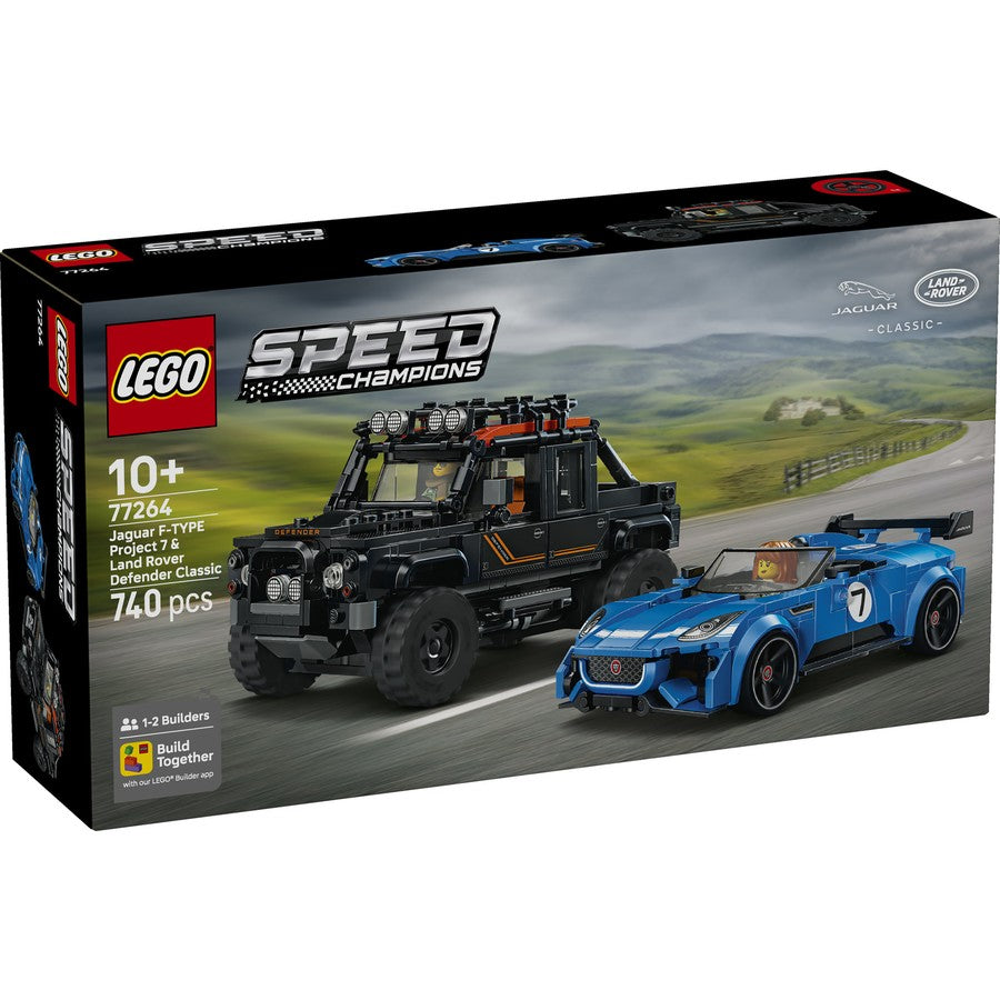 Speed Champions - Jaguar Project 7 & Land Rover Defender (77264)