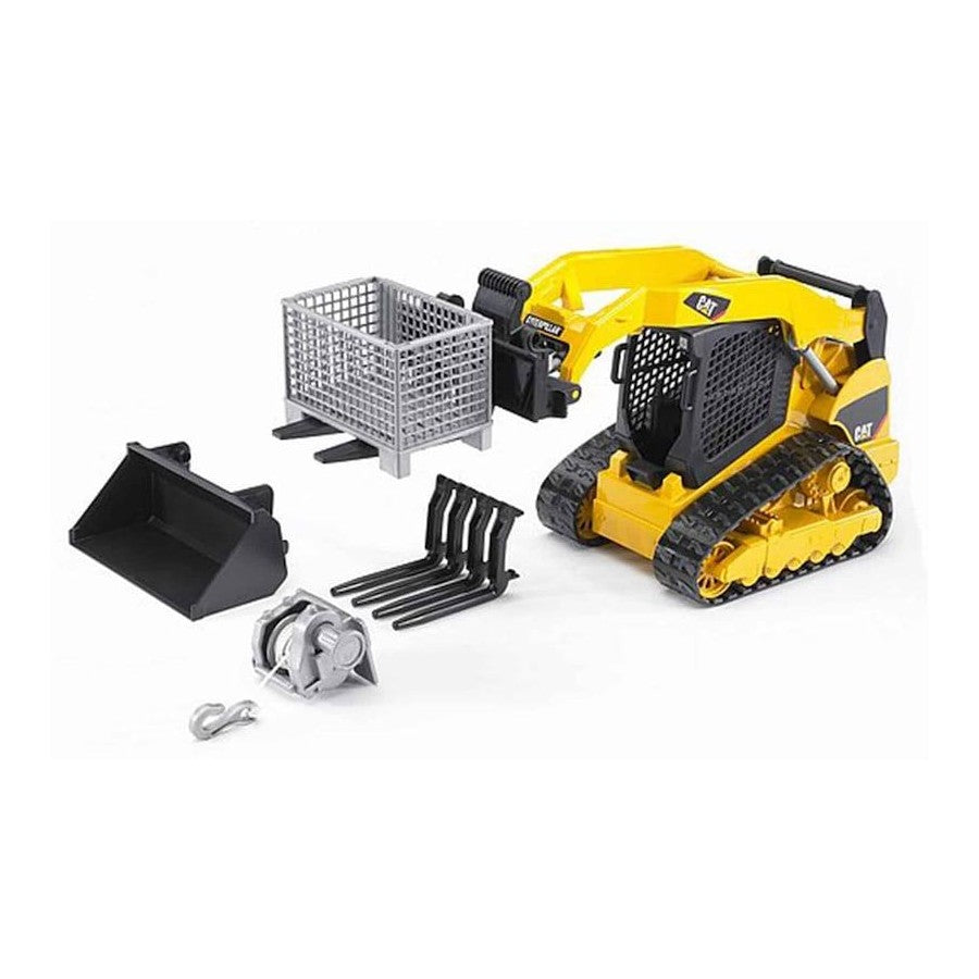 Bruder Accessories : Box-Type Pallet , Winch and Front Loader Forks