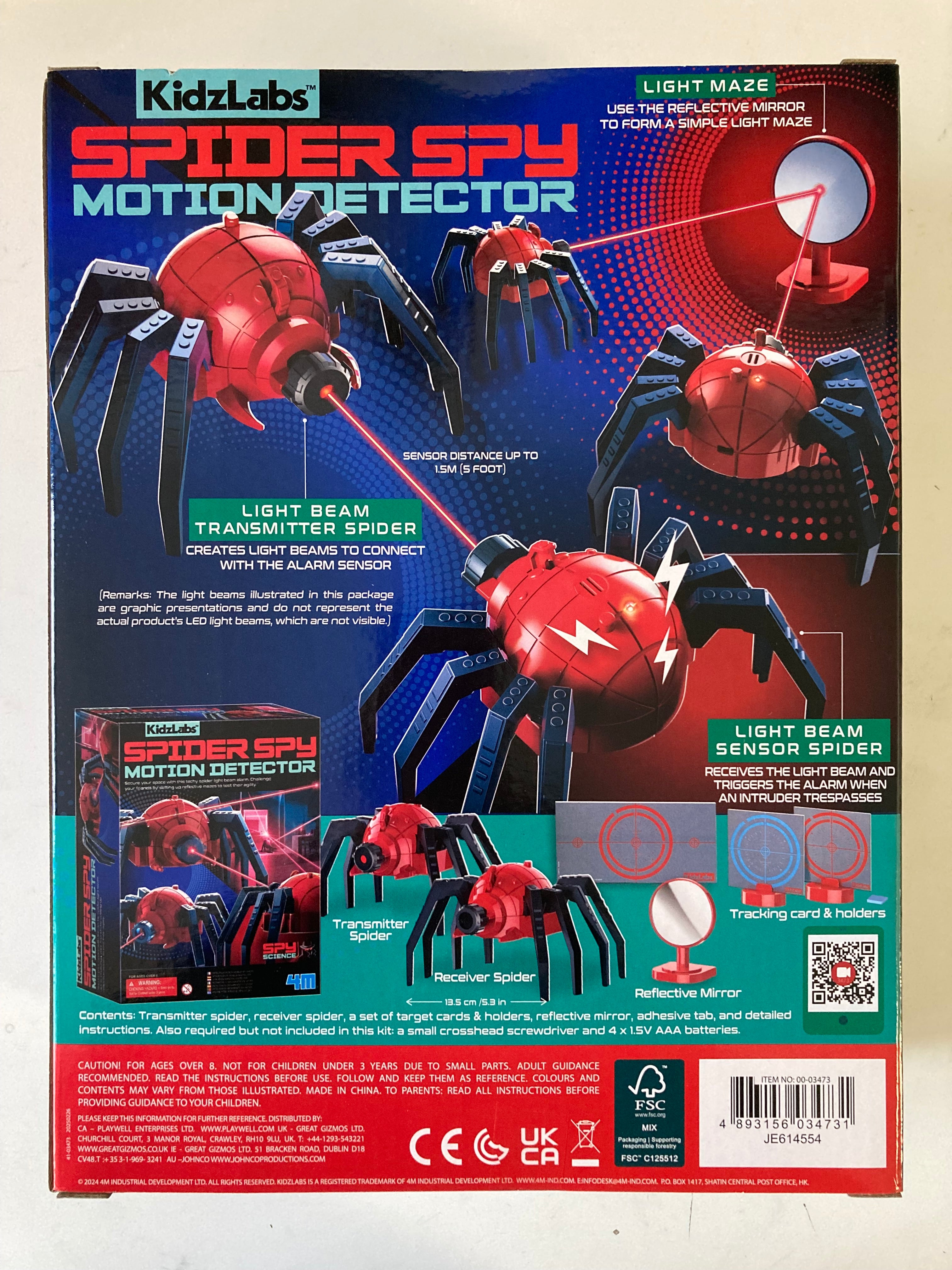KidzLabs - Spider Spy Motion Detector