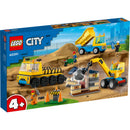LEGO® City - Construction Trucks and Wrecking Ball Crane (60391)