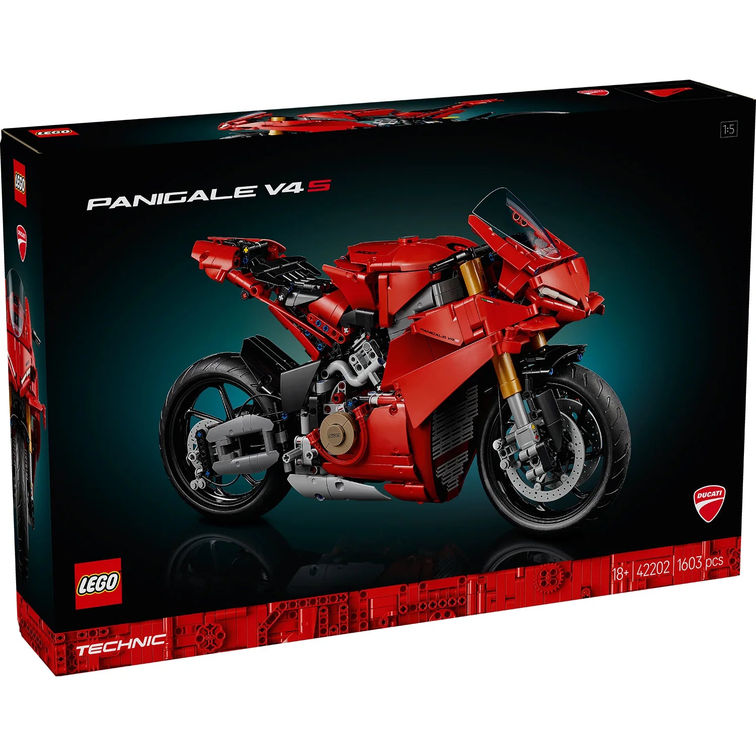 Technic™ - Ducati Panigale V4 S Motorcycle (42202)