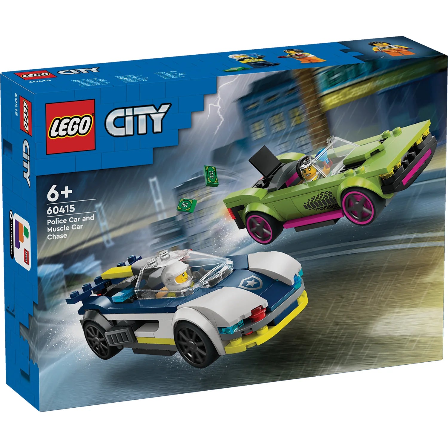 City - Police Car and Muscle Car Chase (60415)
