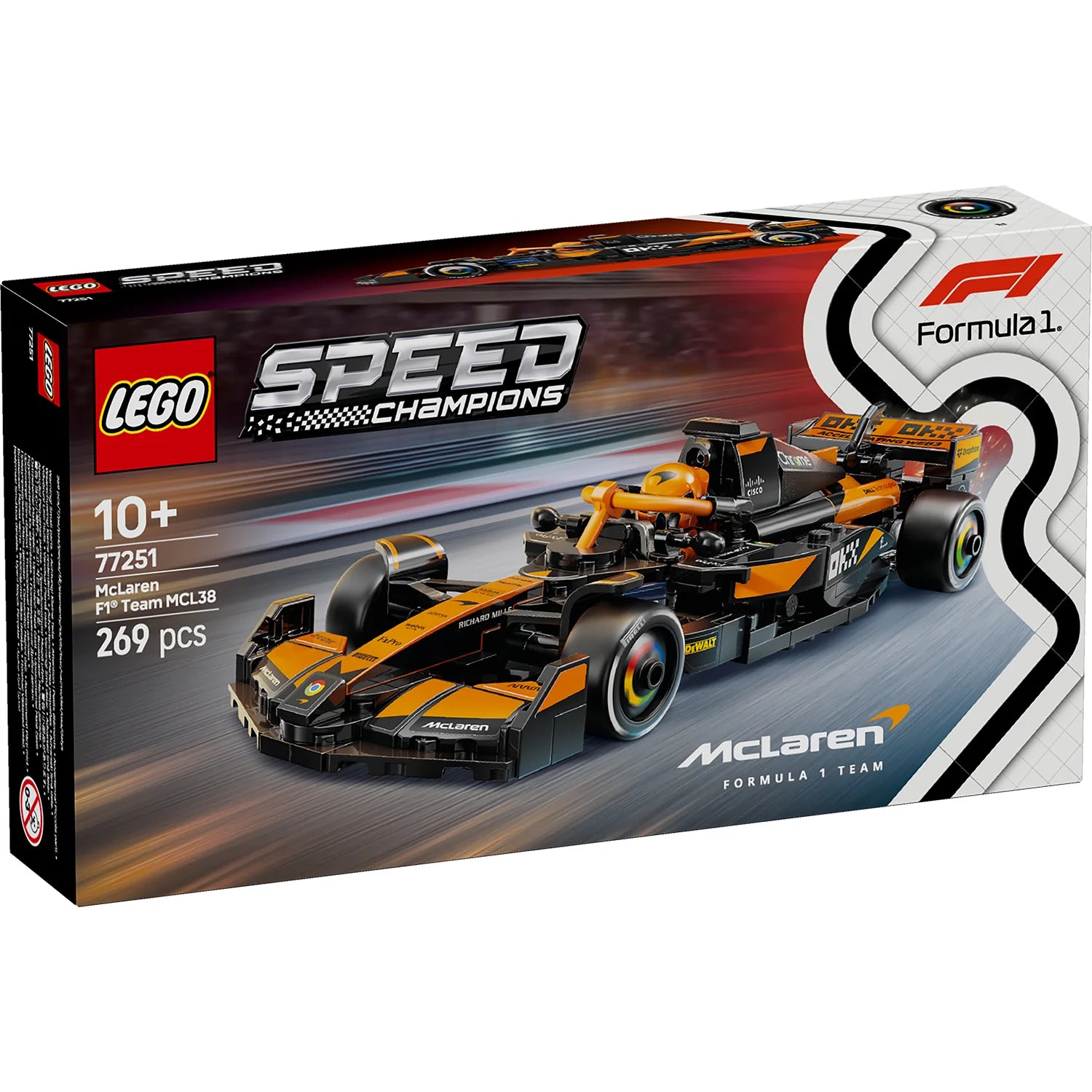 Speed Champions - McLaren F1® Team MCL38 Race Car (77251)