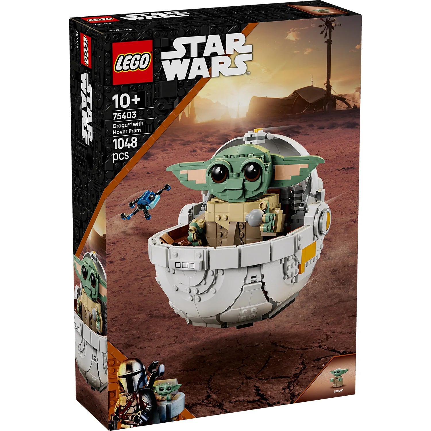 Star Wars™ - Grogu™ with Hover Pram (75403)