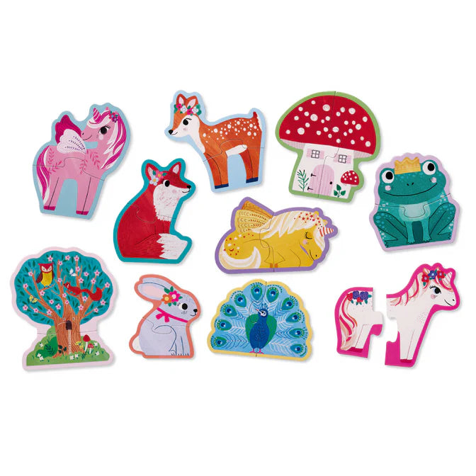 Let's Begin Puzzle 2pc - Unicorn (Box)