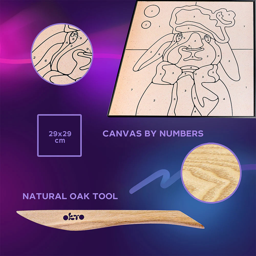 Bunny Colouring With Clay Set