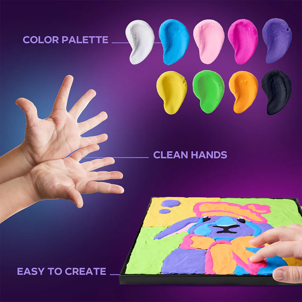 Bunny Colouring With Clay Set