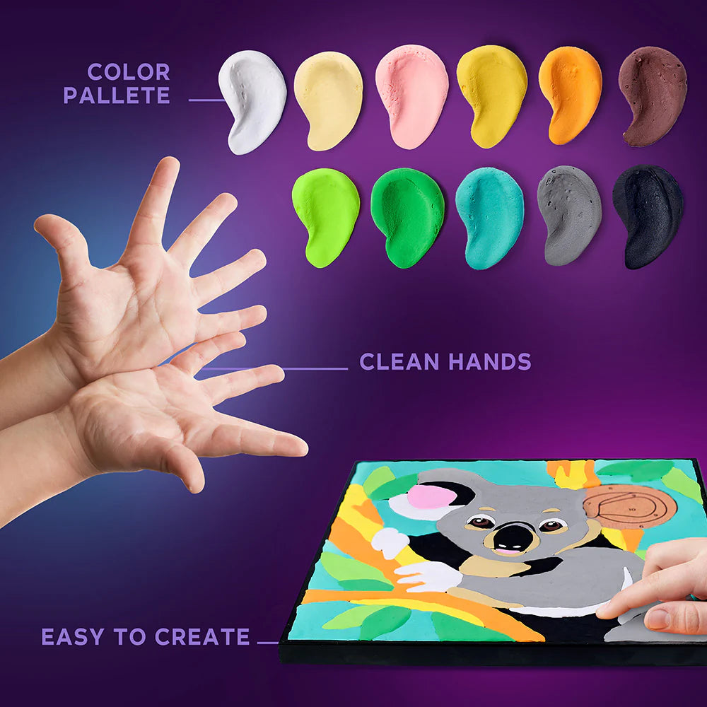 Koala Colouring With Clay Set