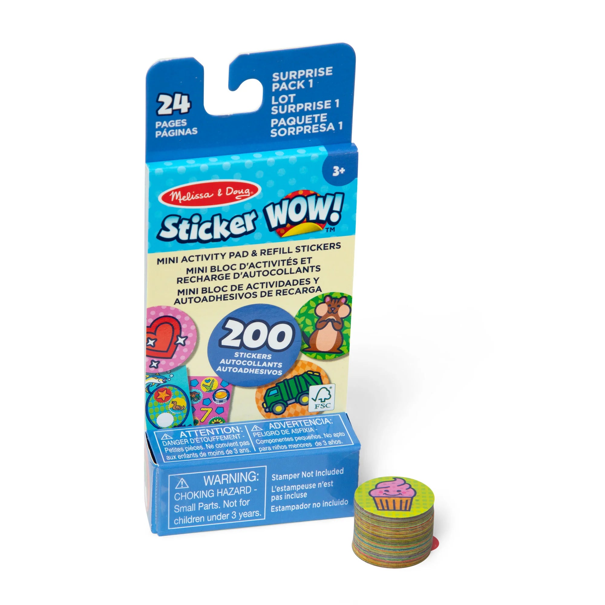 Sticker WOW! Mini Activity Pad & Refill Stickers