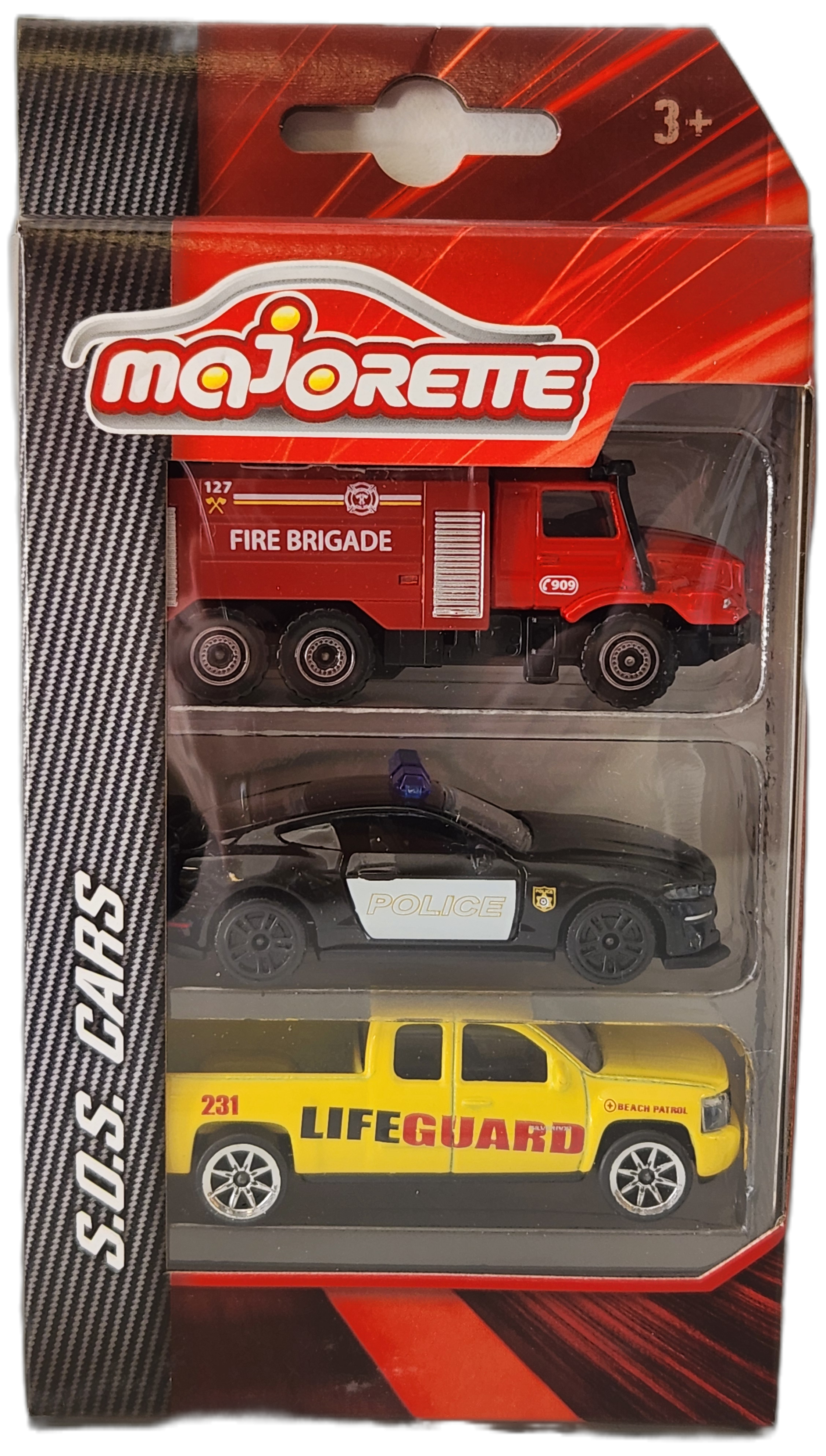 International SOS Cars - 3 Pack - Toot Toot Toys