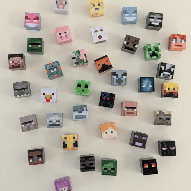 Character Blocks Set – 37 pcs