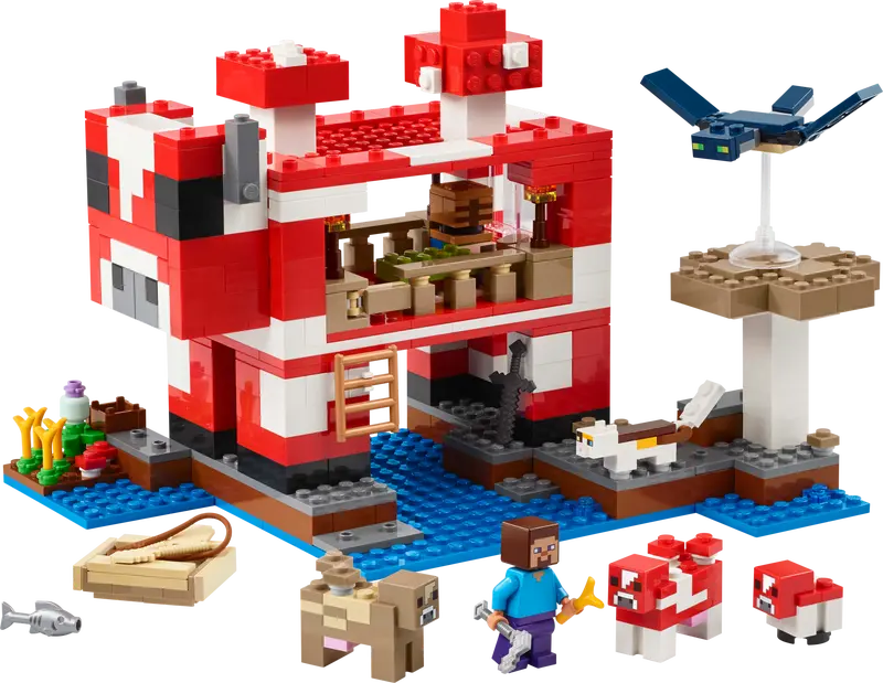 Minecraft® - The Mooshroom House (21270)