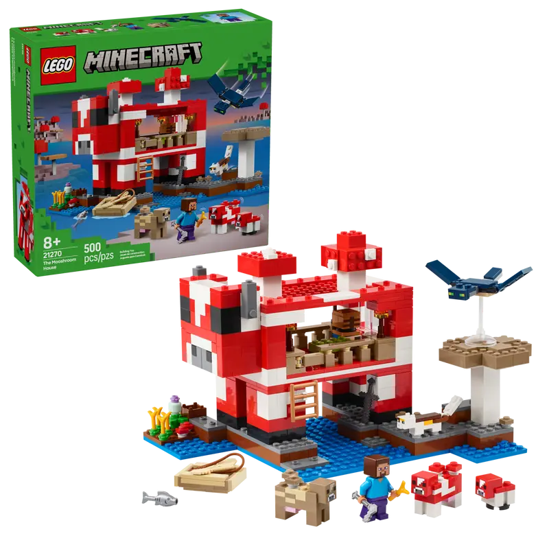 Minecraft® - The Mooshroom House (21270)