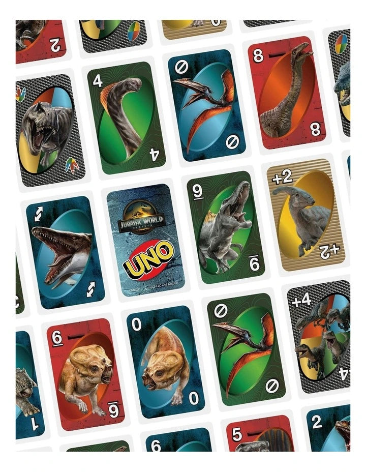 UNO Jurassic World Rebirth