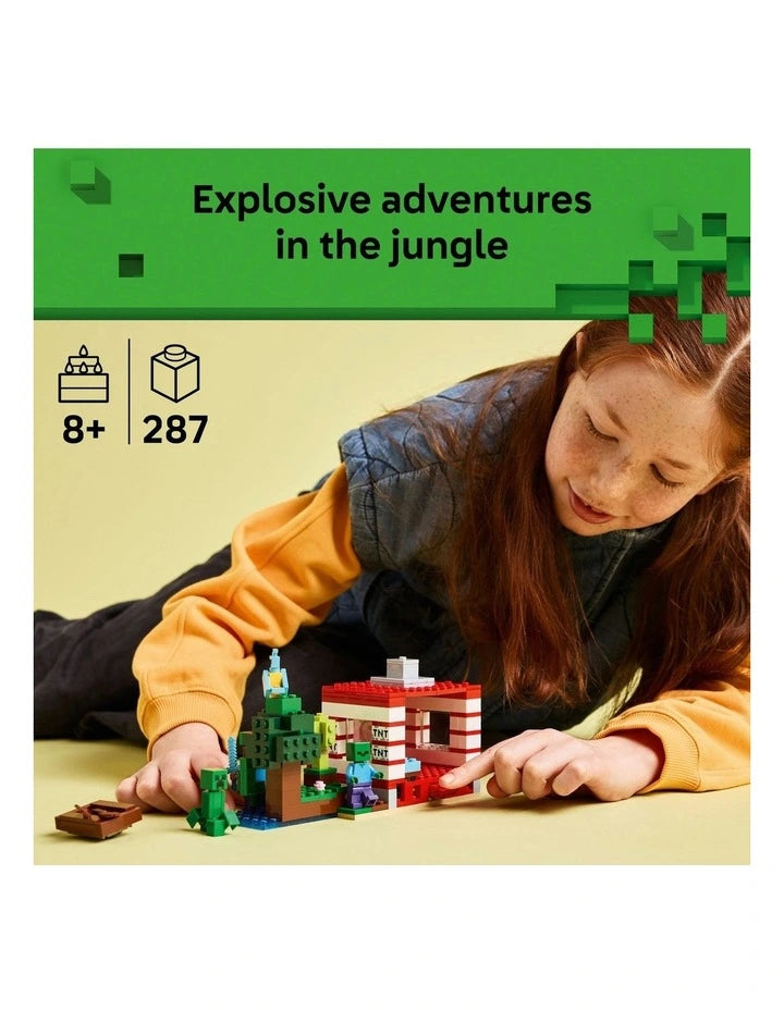 Minecraft® - The TNT Jungle House (21275)