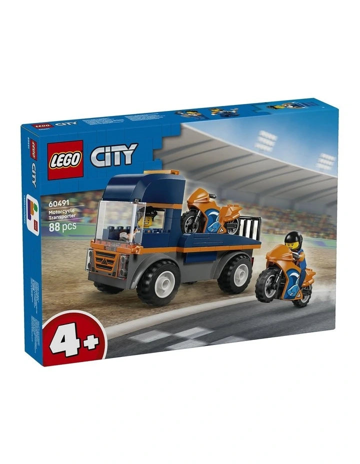 City - Motorcycle Transporter (60491)