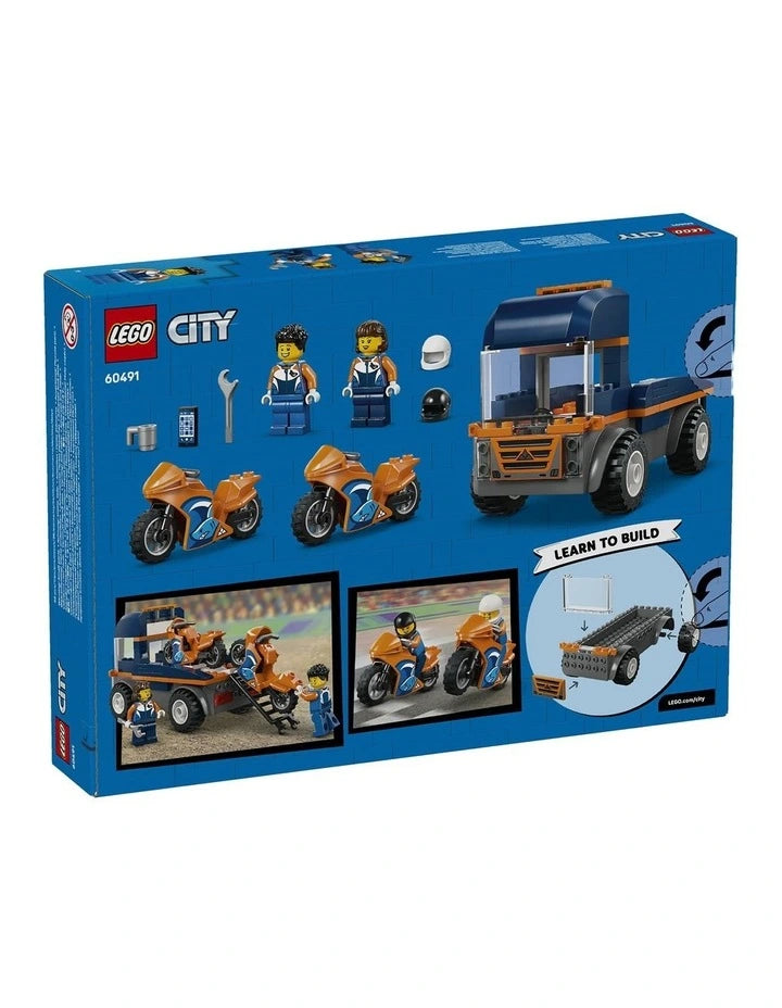 City - Motorcycle Transporter (60491)